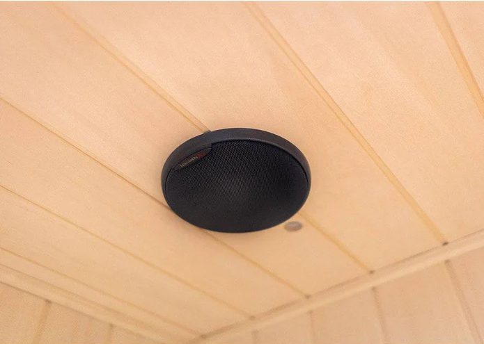 Speaker on top of ceiling