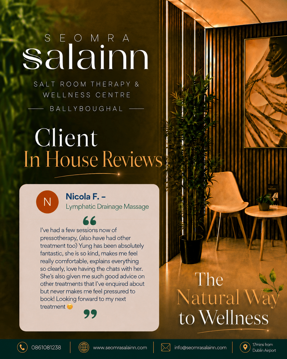 Client Testimonial Nicola F